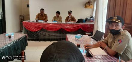 Rapat Sosialisasi Tentang Penduduk Non Permanen Oleh Dinas Dukcapil Kabupaten Buleleng. Di Desa Sepa